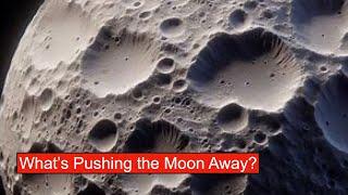 Unlocking the Lunar Mystery  Why Is the Moon Drifting Away?  #spacemysteries  #lunar #astronomy