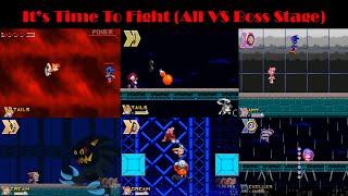 It's Time To Fight | Sally.Exe The Whisper of Soul (All VS Boss Stage)
