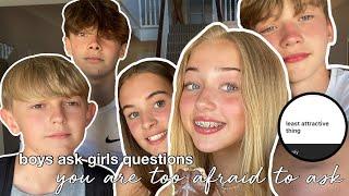 asking 'high' school girls things boys are TOO AFRAID to ask..