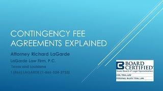 Contingency Fees Explained