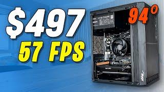 Why Building a $500 Gaming PC with Intel ARC Was a Mistake!