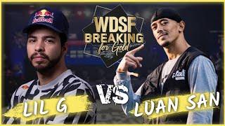 Lil g  vs Luan San  | Pan American Championships 2023  ( Chile ) BFG #bboylife #bgirl  #powermoves