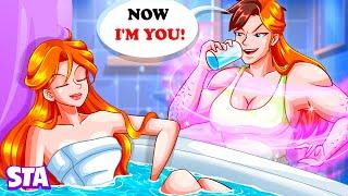 Husband Drinks Wife's Bath Water To Transform Into Her | Storytales Animated