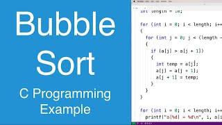 Bubble Sort | C Programming Example
