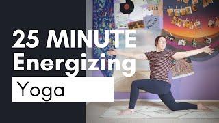 Energizing Hip Strengthening & Twisting | 25 Minute Yoga Practice | Sharing Calm