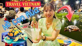 Du lịch Việt Nam Dạo chơi và ăn vặt ngon ở Hồ Con Rùa