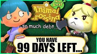 I Spent 100 Days In Animal Crossing New Leaf...on the 3DS