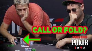Massive Spot in 2022 WSOP Main Event with Queens vs Ace-King!