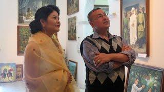 S03E05 FindingTheVoices with Mr. RK Budhimanta, learning about RKCS Art Gallery, Manipur.