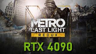 RTX 4090 4K Benchmark Metro Last Light Redux