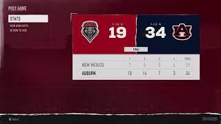 2024 Week 3: New Mexico (0-2) at #23 Auburn