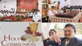 The holy communion to remember Christ's death and strengthen one's spiritual connection with him ️