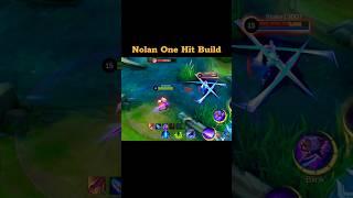 Nolan One Hit Build. Best Build for New Hero. Mobile Legends MLBB #nolan