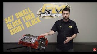 347 Small Block Ford Stroker Short Block Details from Prestige Motorsports