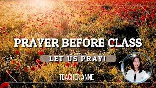 PRAYER BEFORE CLASS