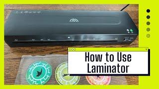 How to Use Laminator Machine A3 | MAXDONE Cold and Thermal Laminator for Home Office School