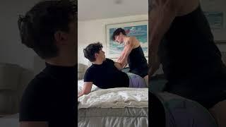 giving my bf a good massage  #shorts | dion and sebb #sebasdion #boys #couple