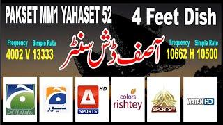 Yahsat 52e New Channel List Update || How To Yahsat 52E  .10.01.2025