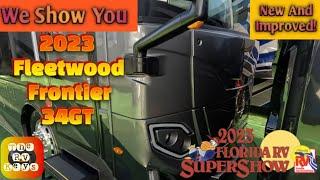 We ️️️ This! 2023 Fleetwood Frontier 34GT! @ 2023 FRVTA Florida RV Supershow 2023