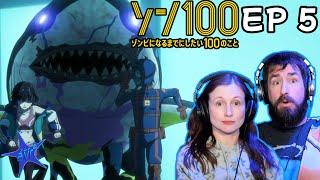 Zom 100 Episode 5 Reaction: HOLY $%#@ IT'S A ZOMBIE SHARK!!! | AVR2