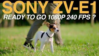 Sony ZV-E1 Slowmotion Samples (1080p 240 fps)