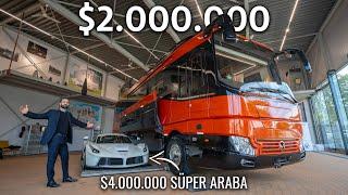 İçinde $4.000.000'lık Ferrari Garajı Olan MEGA Karavan