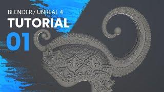 Blender Tutorial - How to add detail with Arrays and Curves