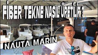 FİBER TEKNE NASIL ÜRETİLİR ? NAUTA MARİN'NİN FABRİKASINI GEZDİM, İNCELEDİM! how to make a fiber boat