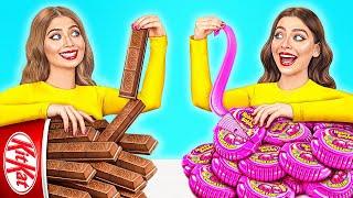 Жевательная Резинка vs Шоколадная Еда Челлендж | Смешные Моменты от Choco DO Challenge