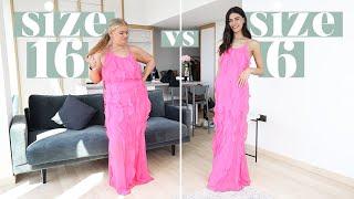 SIZE 6 vs SIZE 16 Try ON THE SAME OUTFITS!