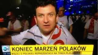 [HQ] EURO 2012 Polska VS Czechy - Reakcja zlego kibica (bez cenzury)