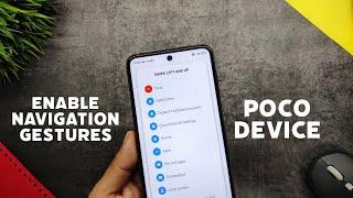 Enable Navigation Gestures On Any POCO Device | Download Poco Launcher 3.0 ?