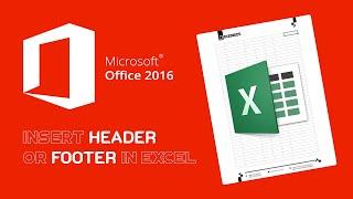 How to add HEADER or FOOTER in Excel