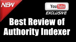 Best Review of Authority Indexer