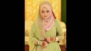 latest hijab style for bride