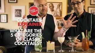 What are The 5 Categories of Classic Cocktails? | Cocktails Explained | Drinks Network