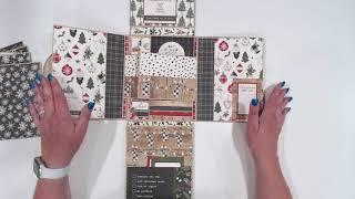 Country Craft Creations Christmas in July  YouTube Hop Christmas Present Folio