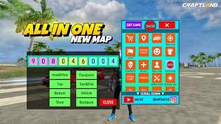 All In One Working Map | Freefire Craftland