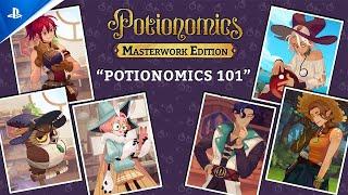 Potionomics: Masterwork Edition - Potionomics 101 Gameplay Trailer | PS5 Games