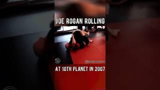 Joe Rogan Rolling Jiu-Jitsu In 2009 & Arm Triangle Submission