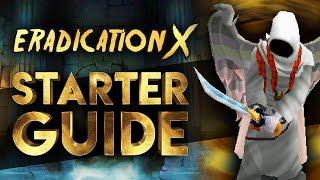 BEST STARTER GUIDE! : SECRET OP UPGRADE INSTANTLY! : EradicationX (BIG GIVEAWAY!) RSPS