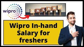 Wipro in hand salary for freshers | Wipro salary slip | Wipro salary after all deduction