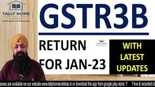 LIVE GSTR3B RETURN FILING WITH LATEST UPDATES | HOW TO FILE GSTR3B RETURN | GSTR3B RETURN KAISE FILE