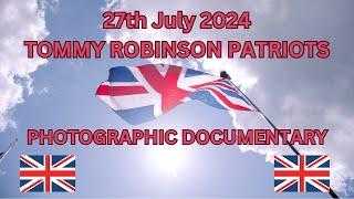 Three Angels - Tribute Photo Documentary Patriot Rally 27th July 2024 Tommy Robinson