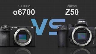 Sony alpha a6700 vs Nikon Z50