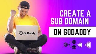 How to Create a Subdomain on GoDaddy - Step-by-Step Guide | Tech with Zunair