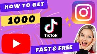 Like4like Automation - get YouTube subscribers TikTok followers Instagram followers fast with Python