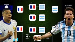 FRANCE X ARGENTINA!  BEST SPECIAL SQUAD BUILDER!! EFOOTBALL 2024 MOBILE