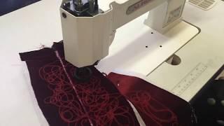 Тамбурная вышивальная машина AURORA A-10-1. Industrial Lamb embroidery machine AURORA A-10-1