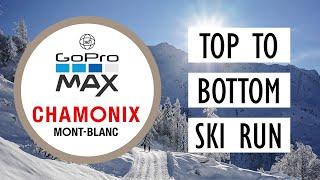 Chamonix France - Vallorcine / Le Tour Full Ski Run | GoPro Max 360